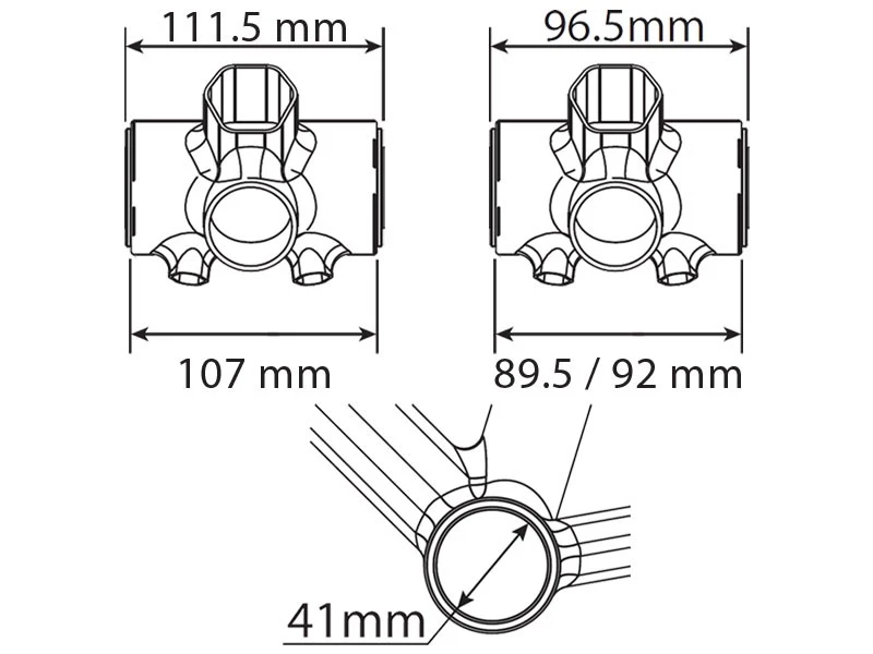 Race Face Boitier PF41 Pour Système Cinch Et Axe 30 Mm 2023 2 Race Face Boitier PF41 Pour Système Cinch Et Axe 30 Mm 2023 – Image 2