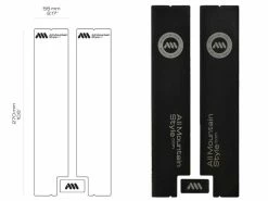 All-mountain-style All Mountain Style Kit De Protections De Fourche (2 Pièces) -Vtt Soldes 370000