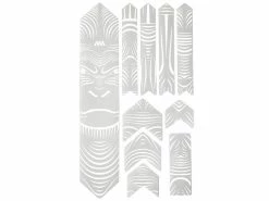All-mountain-style All Mountain Style Kit De Protections De Cadre XL 10 Pièces -Vtt Soldes 422287