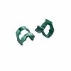 KCNC Clips Gaines Anodisés (X10) - Vert