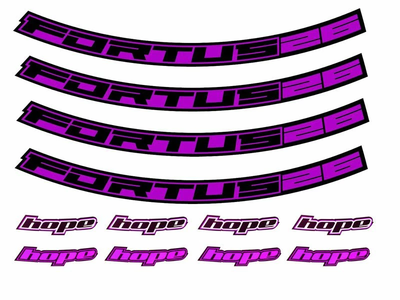 Hope Kit Stickers Pour Jantes Fortus 26 – 26" 2023 6 Hope Kit Stickers Pour Jantes Fortus 26 – 26" 2023 – Image 6