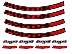 Hope Kit Stickers Pour Jantes Fortus 35 – 27.5" 2023 -Vtt Soldes 425612 1