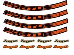 Hope Kit Stickers Pour Jantes Fortus 35 – 27.5" 2023 -Vtt Soldes 425615 1