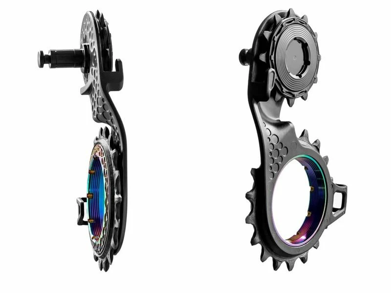 Absolute Black Chape Hollowcage Carbone Avec Roulement Céramique Pour Shimano 9100 Et 8000 2022 2 Absolute Black Chape Hollowcage Carbone Avec Roulement Céramique Pour Shimano 9100 Et 8000 2022 – Image 2