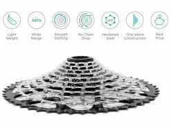 Garbaruk Cassette Standard HG 11 Vitesses Noir -Vtt Soldes 433067