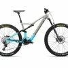 Orbea VTT électrique Rise H30 - Gris / Bleu 2022
